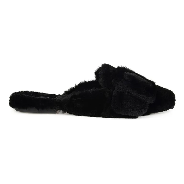 Journee Collection Eara Womens Slip-On Slippers