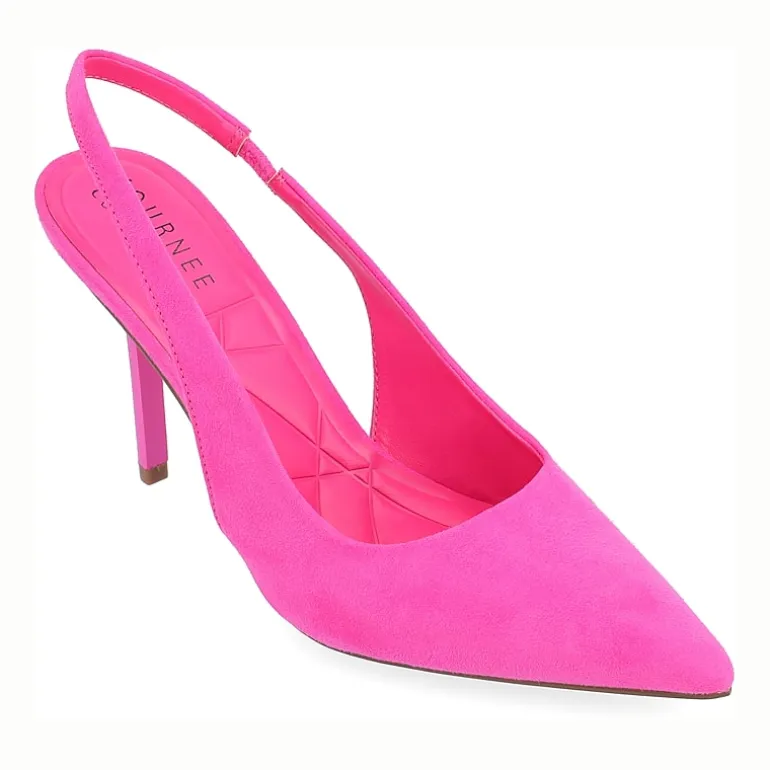 Journee Collection Elenney Womens Pointed Closed Toe Stiletto Heel Pumps