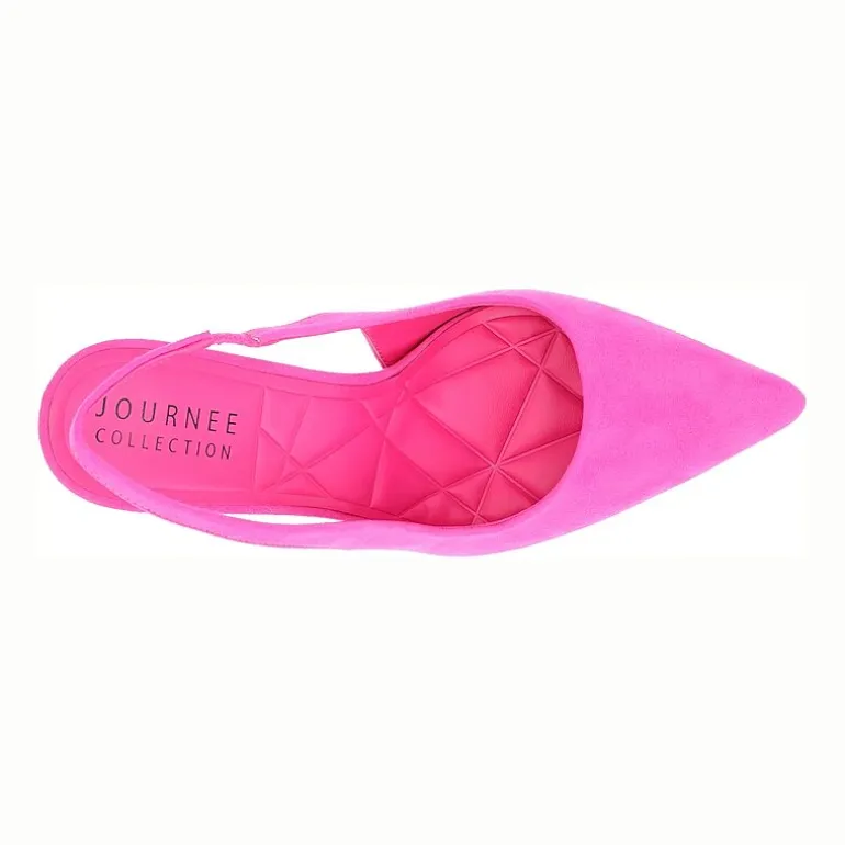 Journee Collection Elenney Womens Pointed Closed Toe Stiletto Heel Pumps