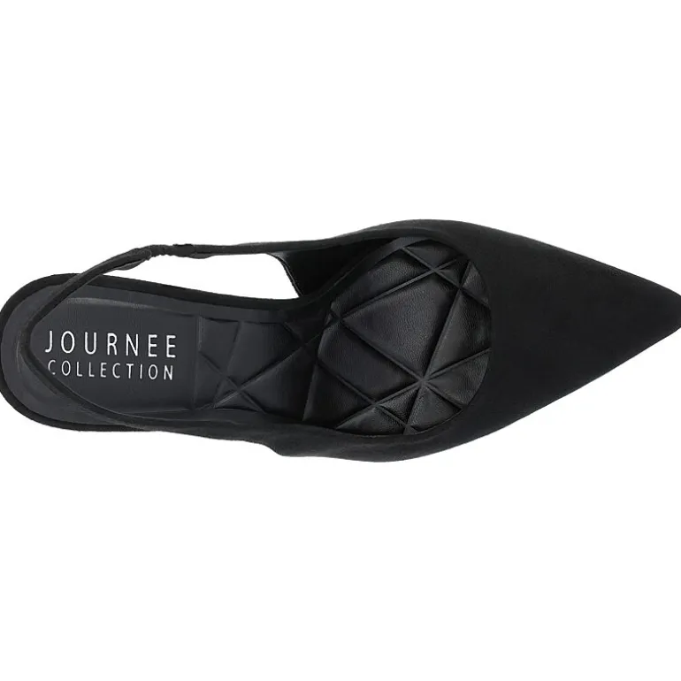 Journee Collection Elenney Womens Pointed Closed Toe Stiletto Heel Pumps