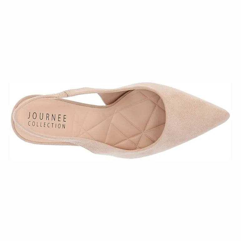 Journee Collection Elenney Womens Pointed Closed Toe Stiletto Heel Pumps