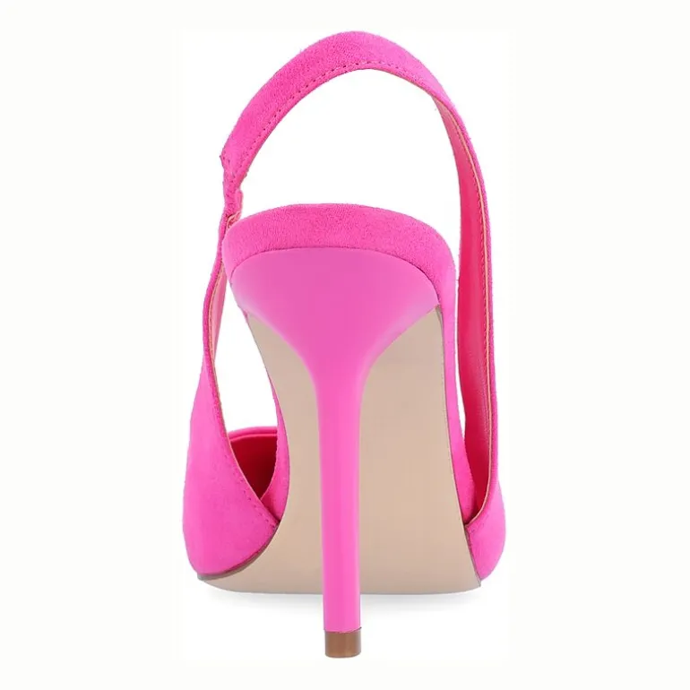 Journee Collection Elenney Womens Pointed Closed Toe Stiletto Heel Pumps