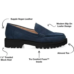 Journee Collection Erika Womens Pointed Loafers