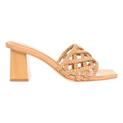 Journee Collection Evvie Womens Round Open Toe Block Heel Pumps