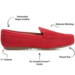 Journee Collection Halsey Womens Round Loafers