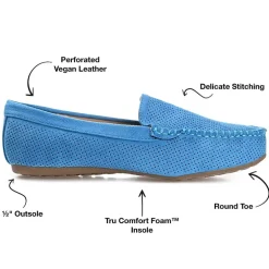 Journee Collection Halsey Womens Round Loafers
