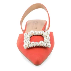 Journee Collection Hannae Womens Pointed Ballet Flats