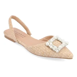 Journee Collection Hannae Womens Pointed Ballet Flats