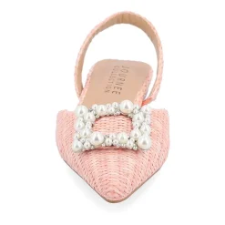 Journee Collection Hannae Womens Pointed Ballet Flats