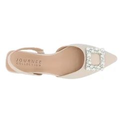 Journee Collection Hannae Womens Pointed Ballet Flats