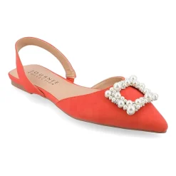 Journee Collection Hannae Womens Pointed Ballet Flats