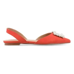 Journee Collection Hannae Womens Pointed Ballet Flats