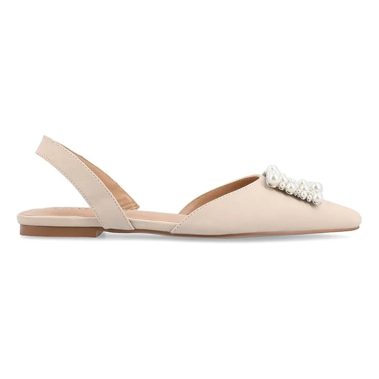 Journee Collection Hannae Womens Pointed Ballet Flats