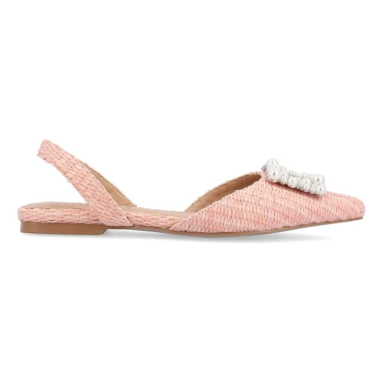 Journee Collection Hannae Womens Pointed Ballet Flats