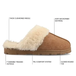 Journee Collection Kalli Womens Slip-On Slippers