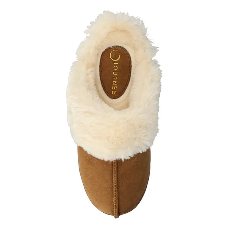 Journee Collection Kalli Womens Slip-On Slippers