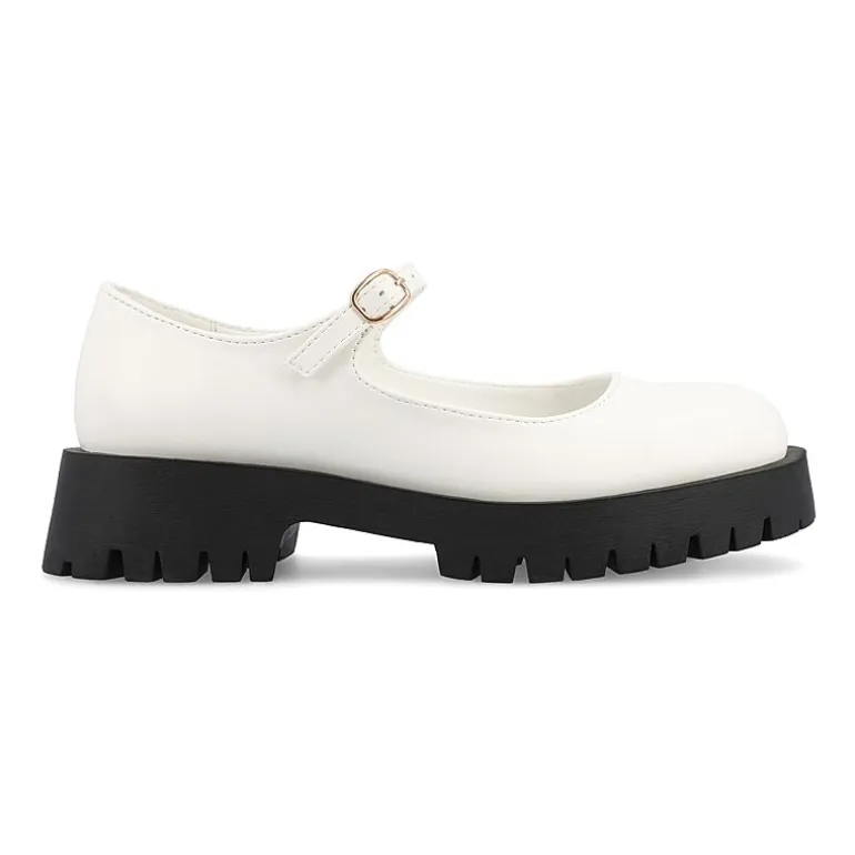 Journee Collection Kamie Womens Round Closed Toe Mary Jane Shoes