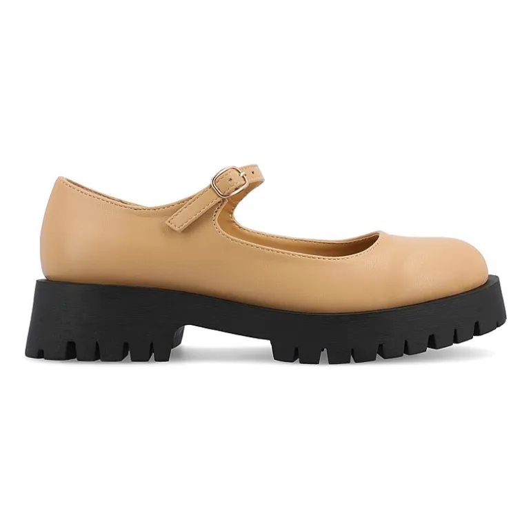 Journee Collection Kamie Womens Round Closed Toe Mary Jane Shoes