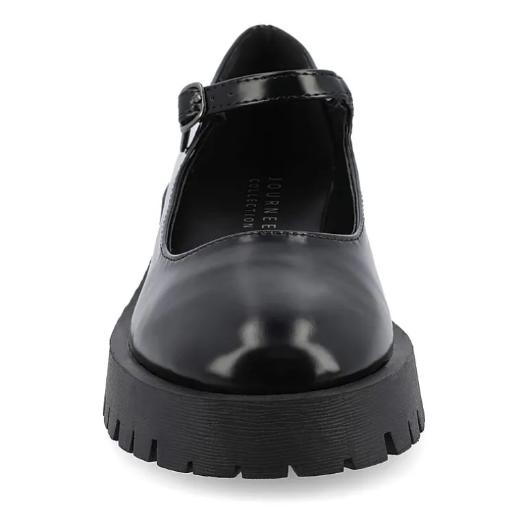 Journee Collection Kamie Womens Round Closed Toe Mary Jane Shoes