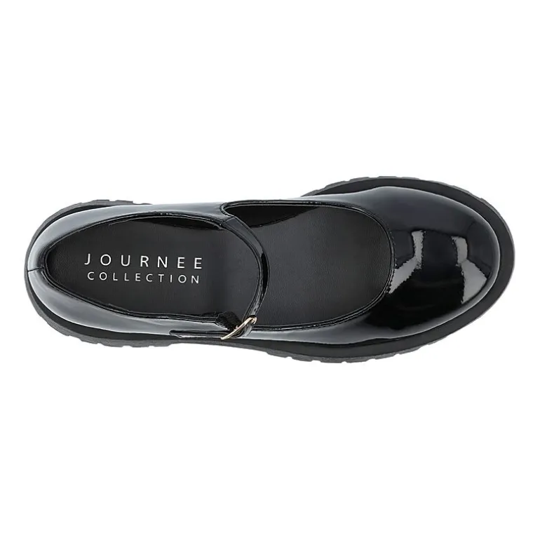 Journee Collection Kamie Womens Round Closed Toe Mary Jane Shoes