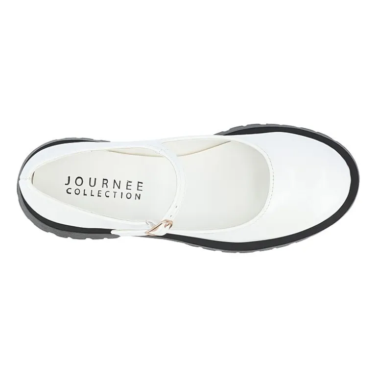 Journee Collection Kamie Womens Round Closed Toe Mary Jane Shoes