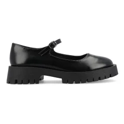 Journee Collection Kamie Womens Round Closed Toe Mary Jane Shoes