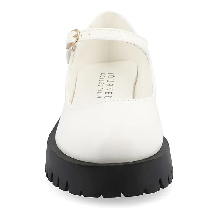 Journee Collection Kamie Womens Round Closed Toe Mary Jane Shoes