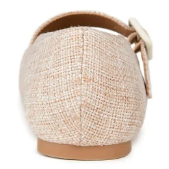 Journee Collection Karissa Womens Round Closed Toe Ballet Flats