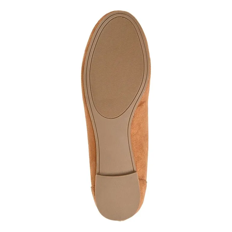 Journee Collection Kavn Womens Round Ballet Flats