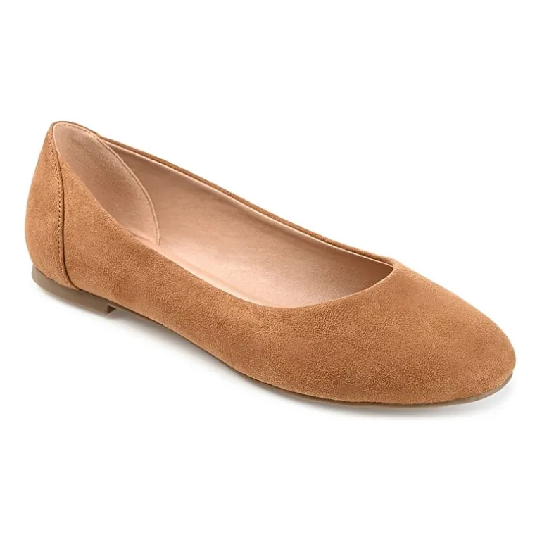 Journee Collection Kavn Womens Round Ballet Flats