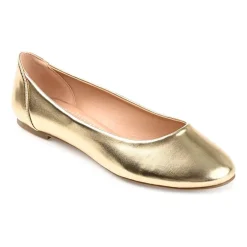 Journee Collection Kavn Womens Round Ballet Flats