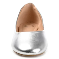 Journee Collection Kavn Womens Round Ballet Flats