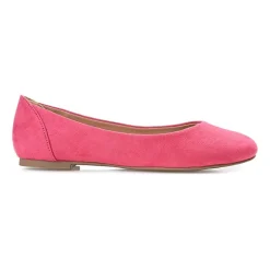 Journee Collection Kavn Womens Round Ballet Flats