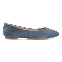 Journee Collection Kavn Womens Round Ballet Flats