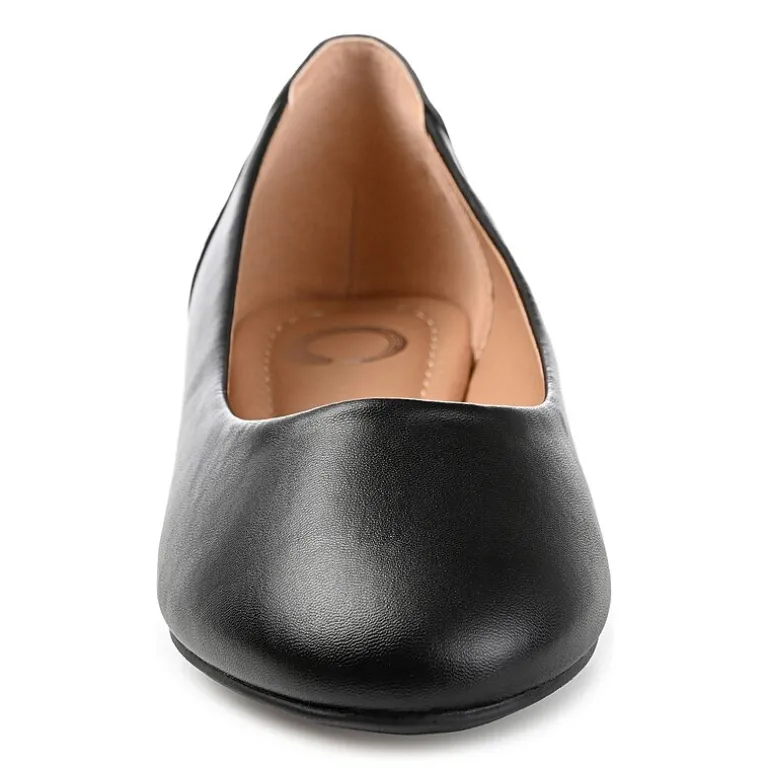 Journee Collection Kavn Womens Round Ballet Flats