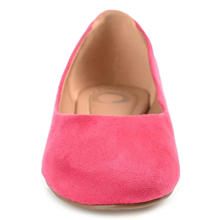 Journee Collection Kavn Womens Round Ballet Flats