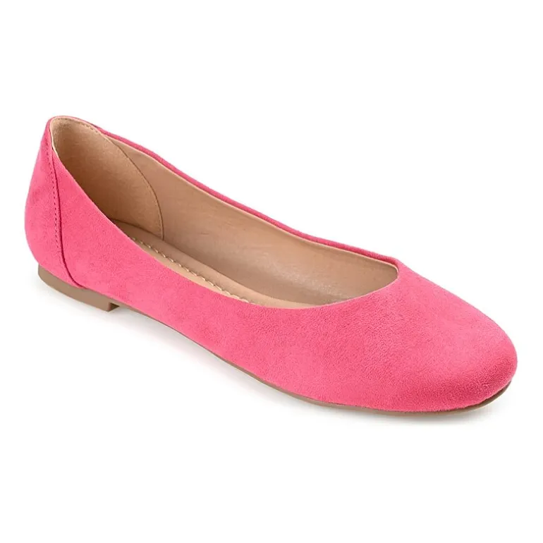 Journee Collection Kavn Womens Round Ballet Flats