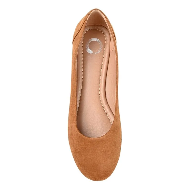 Journee Collection Kavn Womens Round Ballet Flats
