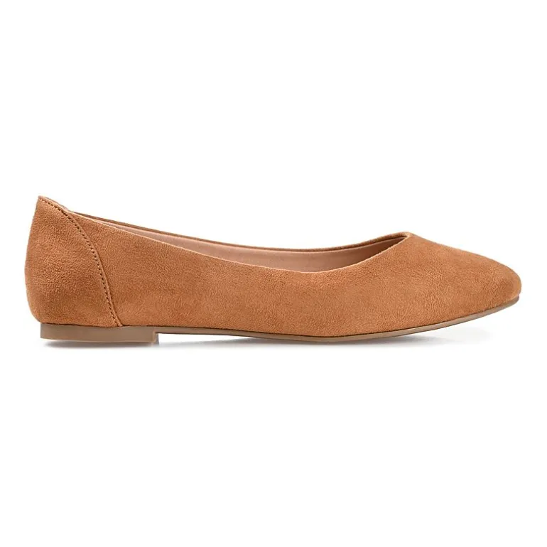 Journee Collection Kavn Womens Round Ballet Flats
