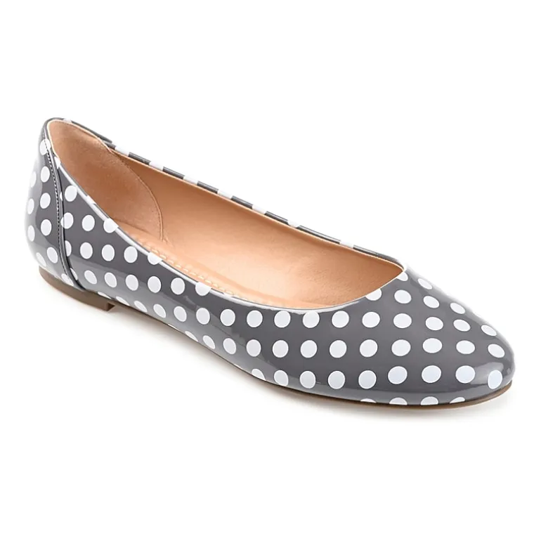 Journee Collection Kavn Womens Round Ballet Flats