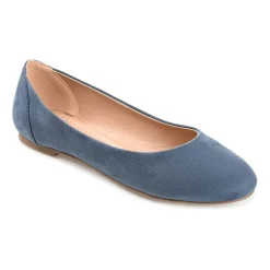 Journee Collection Kavn Womens Round Ballet Flats