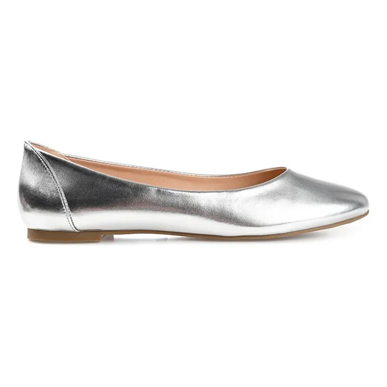 Journee Collection Kavn Womens Round Ballet Flats