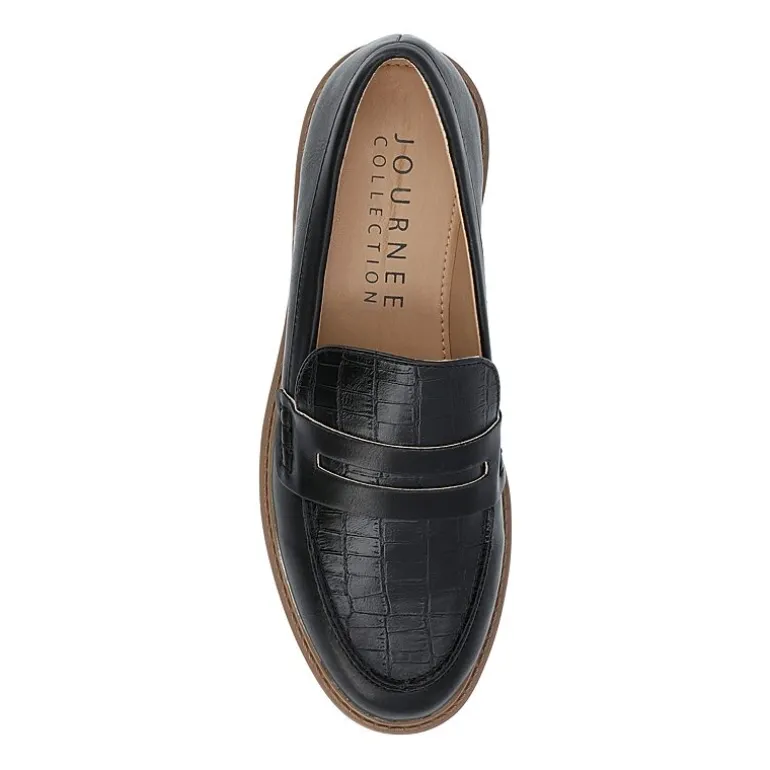 Journee Collection Kenly Womens Moc Closed Toe Loafers