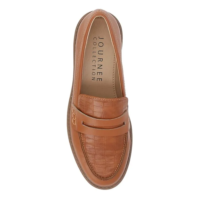 Journee Collection Kenly Womens Moc Closed Toe Loafers