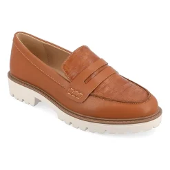 Journee Collection Kenly Womens Moc Closed Toe Loafers