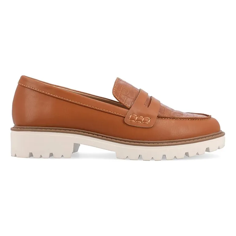 Journee Collection Kenly Womens Moc Closed Toe Loafers