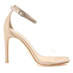 Journee Collection Lorelei Womens Round Open Toe Stiletto Heel Pumps