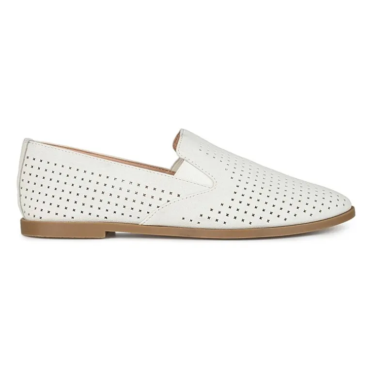 Journee Collection Lucie Womens Round Closed Toe Loafers
