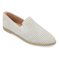 Journee Collection Lucie Womens Round Closed Toe Loafers