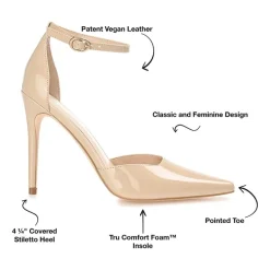 Journee Collection Miriem Womens Pointed Stiletto Heel Pumps